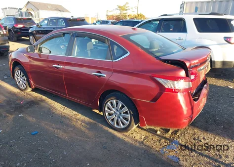 2015 Nissan Sentra Sv from USA, damaged, VIN 3N1AB7AP9FY270820